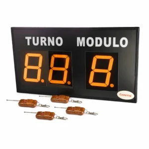 Turno JM Doble Inalámbrico con 4 Pulsadores