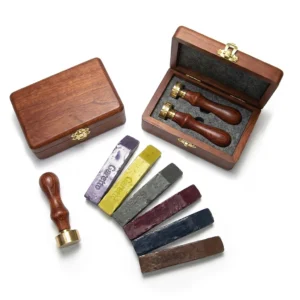 Set de Timbre Lacrador Automatik Mod. 5 | Edición Caja de Madera